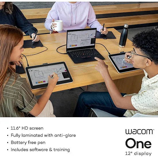 Wacom One Pen display 12　ケーブル無し Wacom One Pen Display 12 - DTC121W | DGtizers